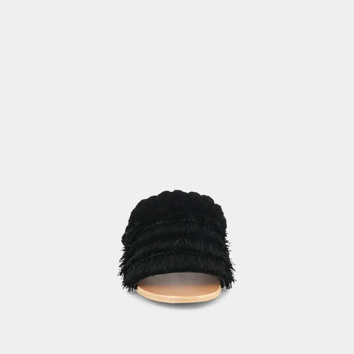 Women Mules Clogs Jonak Black Textile Mules