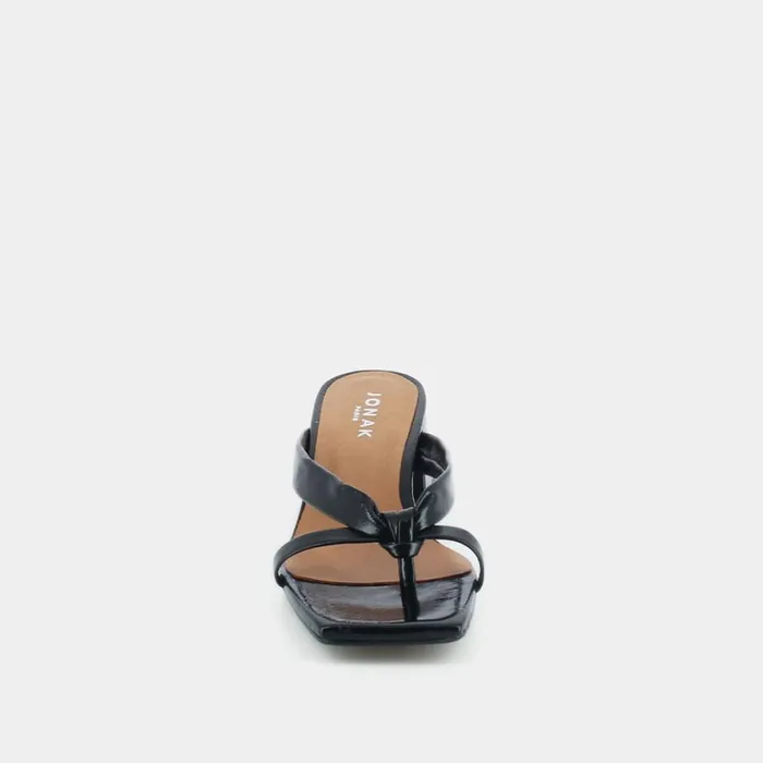 Women Mules Clogs Jonak Heeled Mules With SquareToe And Straps