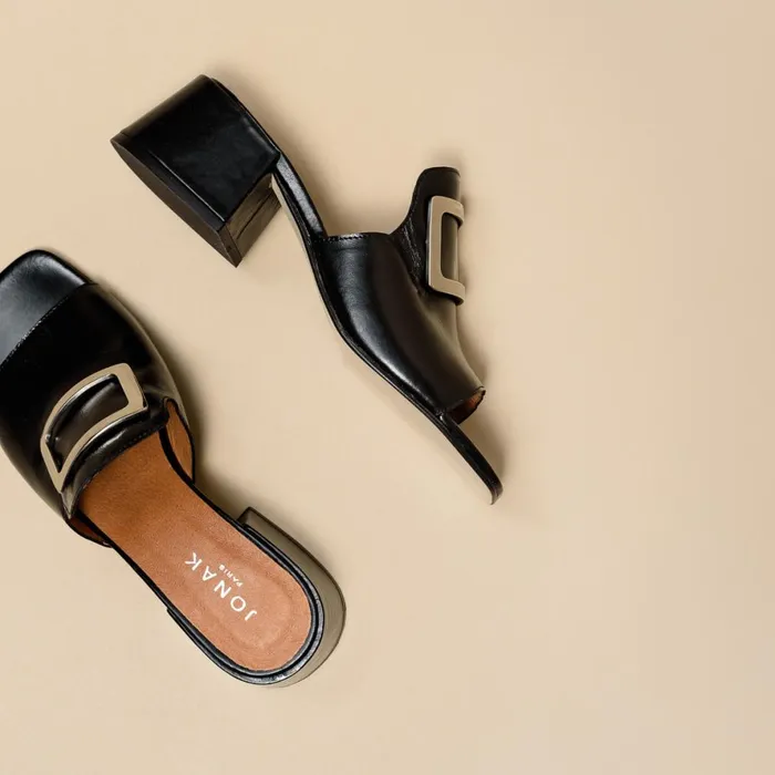 Women Mules Clogs Jonak Mules With Heels And Open Toe