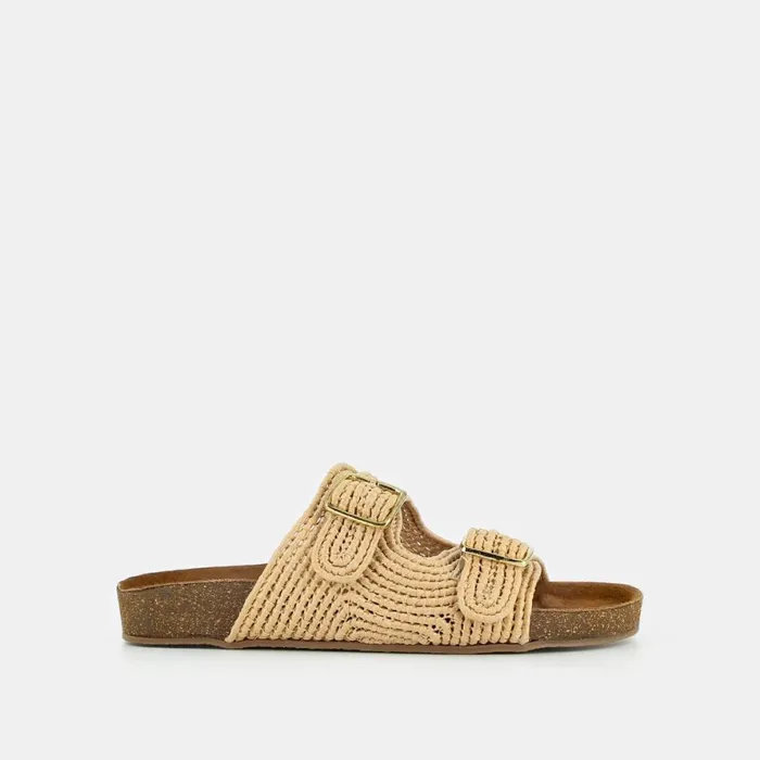 Women Mules Clogs Jonak Mules With Rope And Buckle