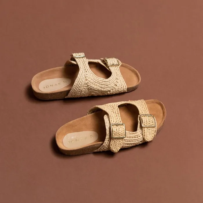 Women Mules Clogs Jonak Mules With Rope And Buckle