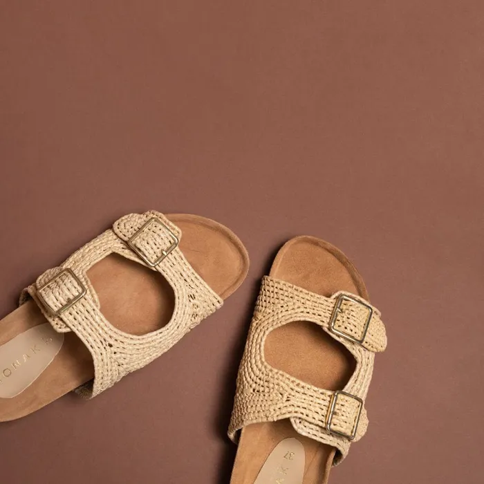 Women Mules Clogs Jonak Mules With Rope And Buckle