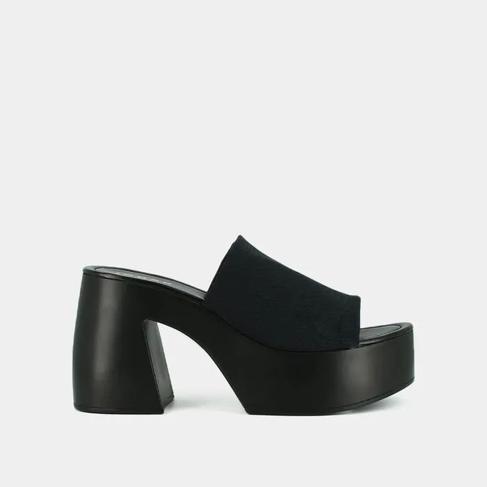 Women Mules Clogs Jonak Open Toe Mules And Platforms