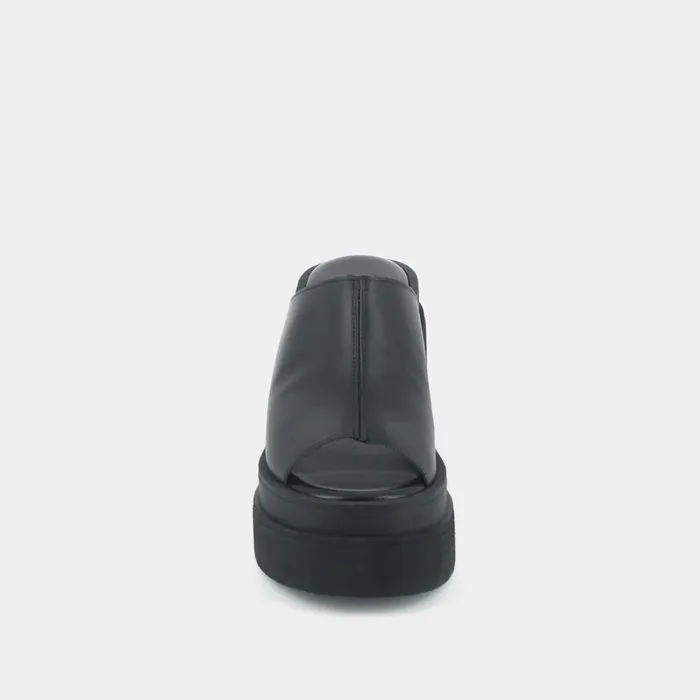 Women Mules Clogs Jonak Open Toe Mules With Thick Sole