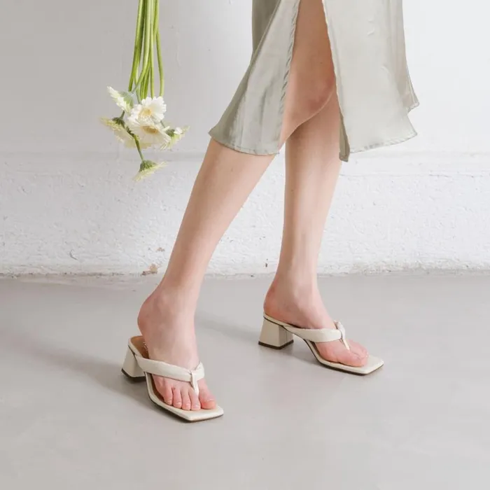Women Mules Clogs Jonak SquareToed Mules With Strap