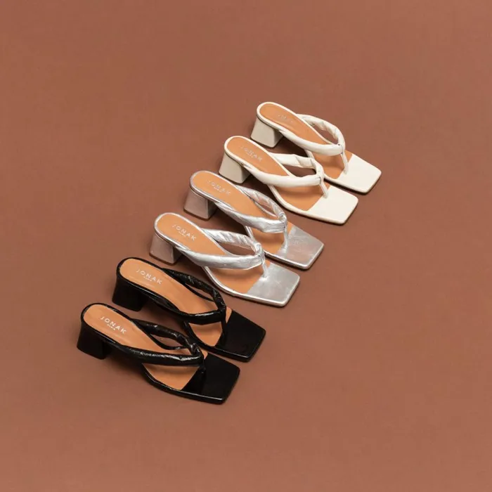 Women Mules Clogs Jonak SquareToed Mules With Strap