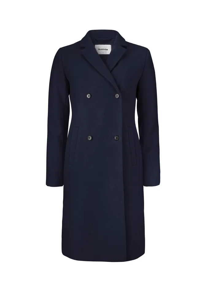 Women Odelia Coat Navy Sky Modstrm Coats and Jackets