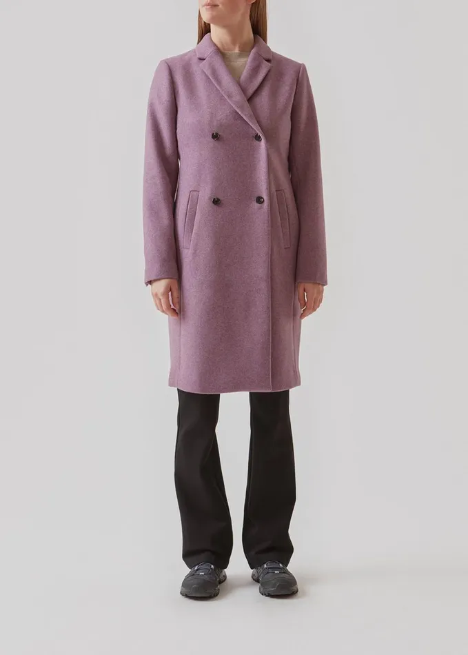 Women Odelia Coat Pale Grape Modstrm Coats and Jackets