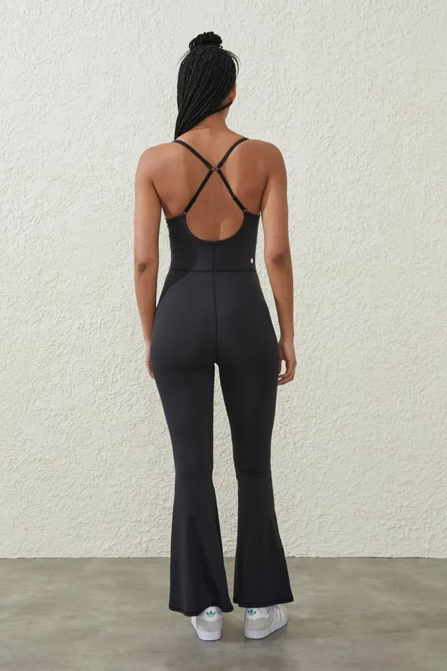 Women Onesies Cotton On Ultra Soft Flare Onesie Black
