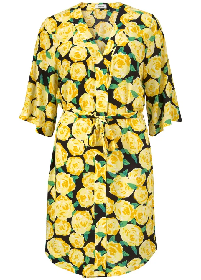 Women Oriental Print Blazer Flowerhead Modstrm Blazer