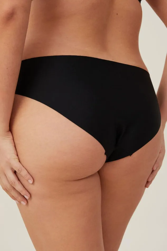 Women Panties Cotton On The Invisible Bikini Brief r Black