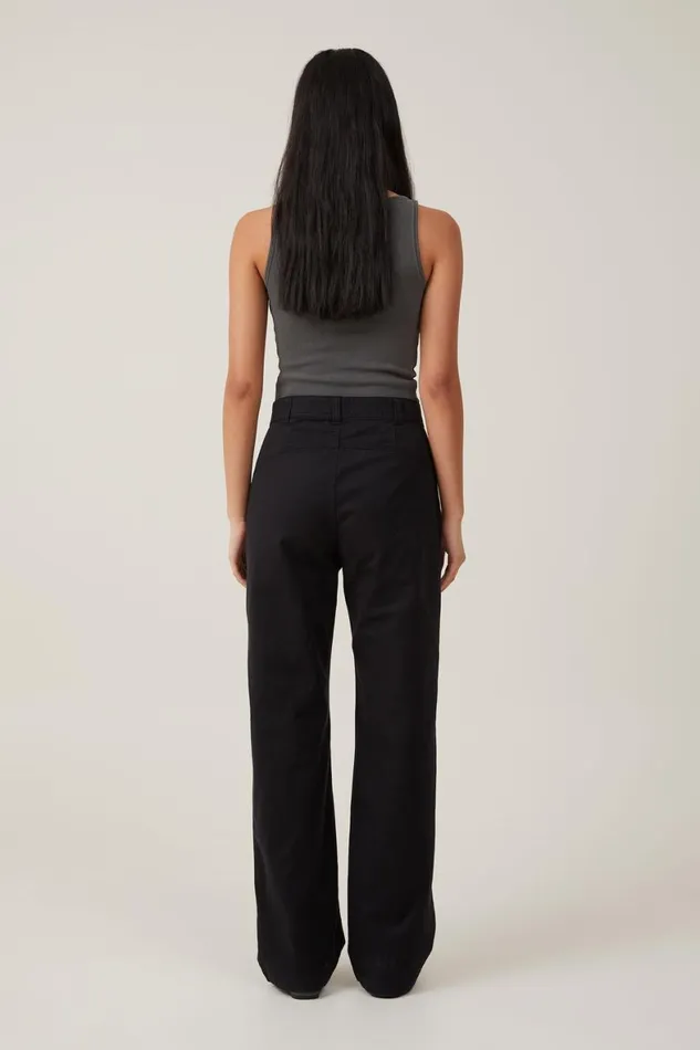 Women Pants Cotton On Bailey Pant Black