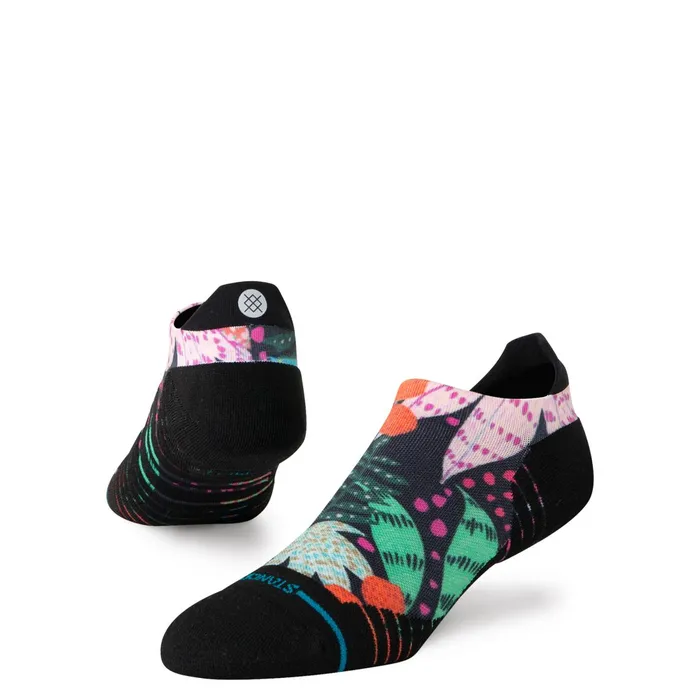 Women Performance Tab Socks Trippy Trop 8211 Multi Stance Tab