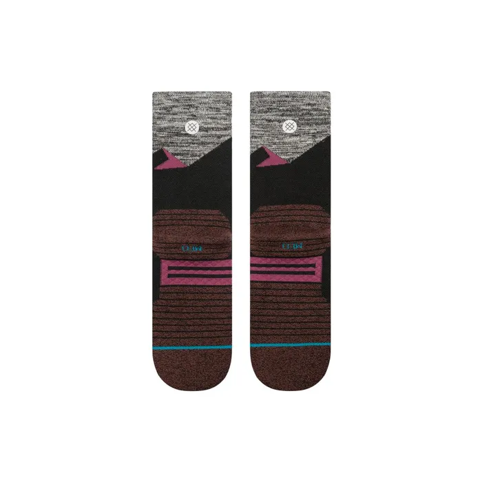 Women Performance Wool Hiking Socks Mid Wool 8211 Berry Stance Crew