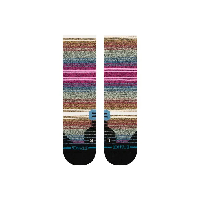 Women Performance Wool Hiking Socks Mid Wool 8211 Purple Stance Crew