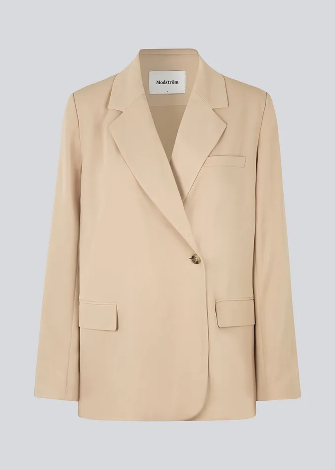 Women PerryMD Blazer Powder Sand Modstrm Suits Women PerryMD Blazer Powder Sand Modstrm Suits