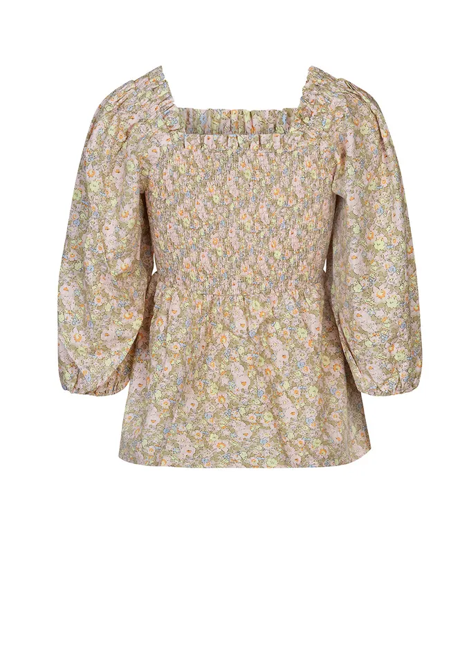 Women PhillyMD Print Top Spring Bouquet Modstrm Tops Women PhillyMD Print Top Spring Bouquet Modstrm Tops