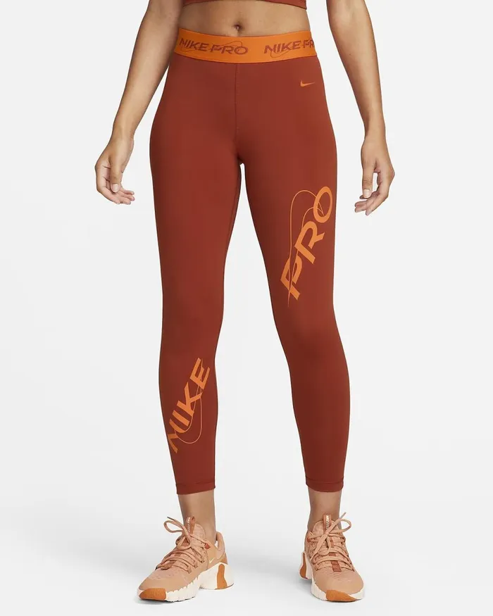 Women Pro Rugged Orangesafety Orange Nike Matching Sets