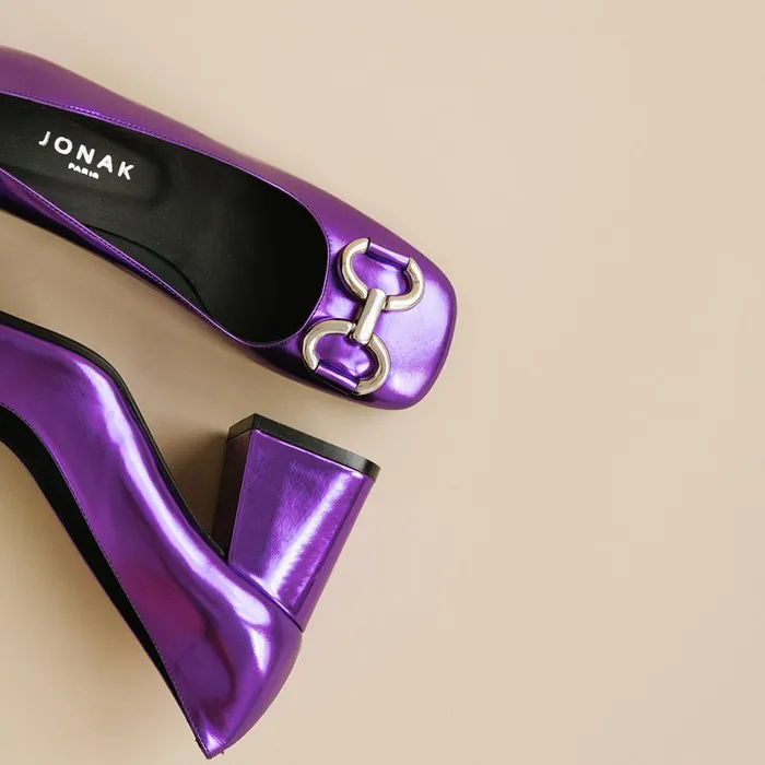 Women Pumps Jonak Silver Buckle Pumps Women Pumps Jonak Silver Buckle Pumps