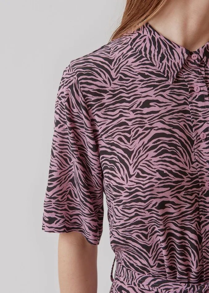 Women RaidaMD Print Dress Valerian Zebra Modstrm Dresses Women RaidaMD Print Dress Valerian Zebra Modstrm Dresses