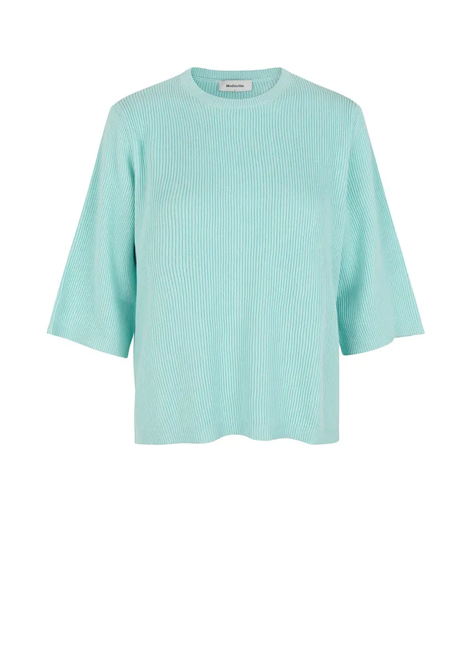 Women RasmineMD Oneck Topaz Modstrm Blouses and Knitwear