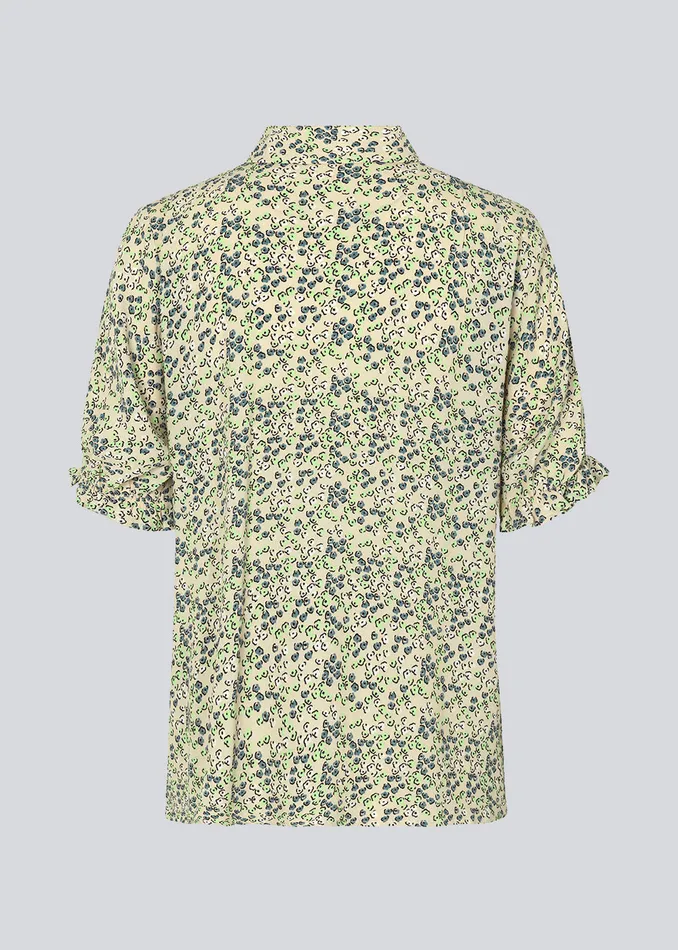 Women RavenMD Print Shirt Bobble Bloom Jade Modstrm Shirts Women RavenMD Print Shirt Bobble Bloom Jade Modstrm Shirts