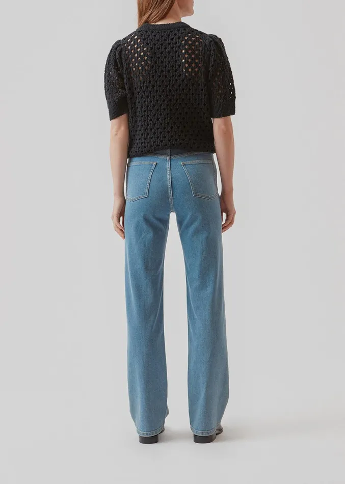 Women RubieMD Jeans Mid Blue Modstrm Pants and Leggings