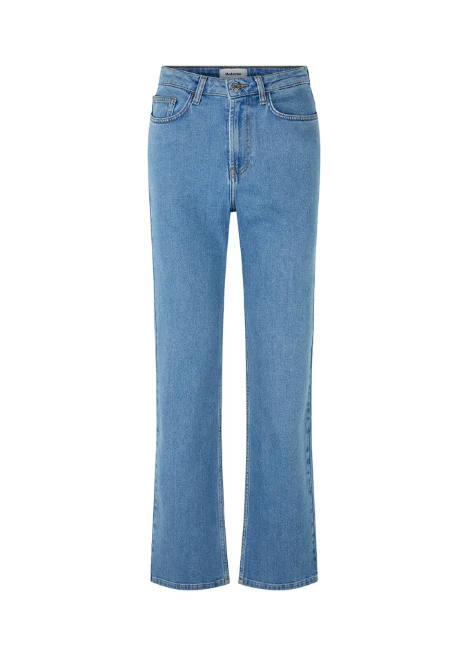 Women RubieMD Jeans Mid Blue Modstrm Pants and Leggings