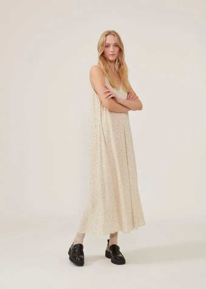 Women RufusMD Long Print Dress Mini Topaz Modstrm Dresses Women RufusMD Long Print Dress Mini Topaz Modstrm Dresses