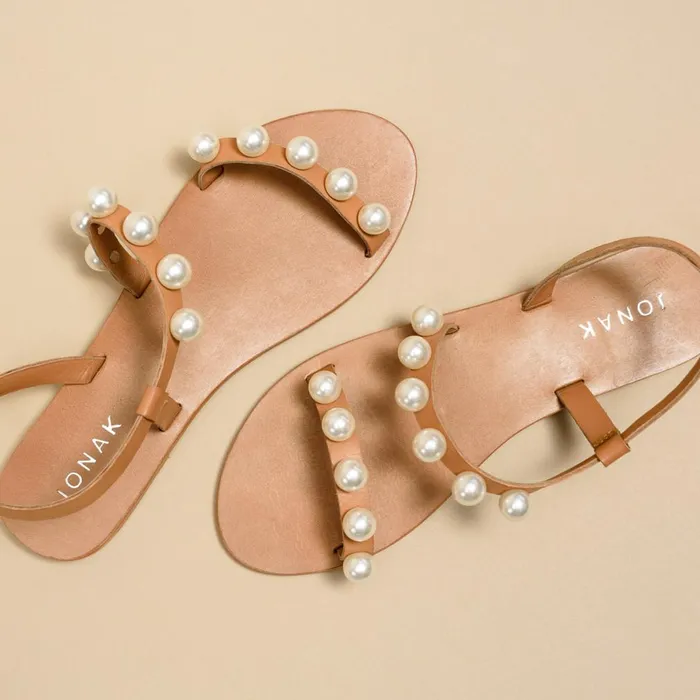 Women Sandals Jonak Beaded Sandals Women Sandals Jonak Beaded Sandals