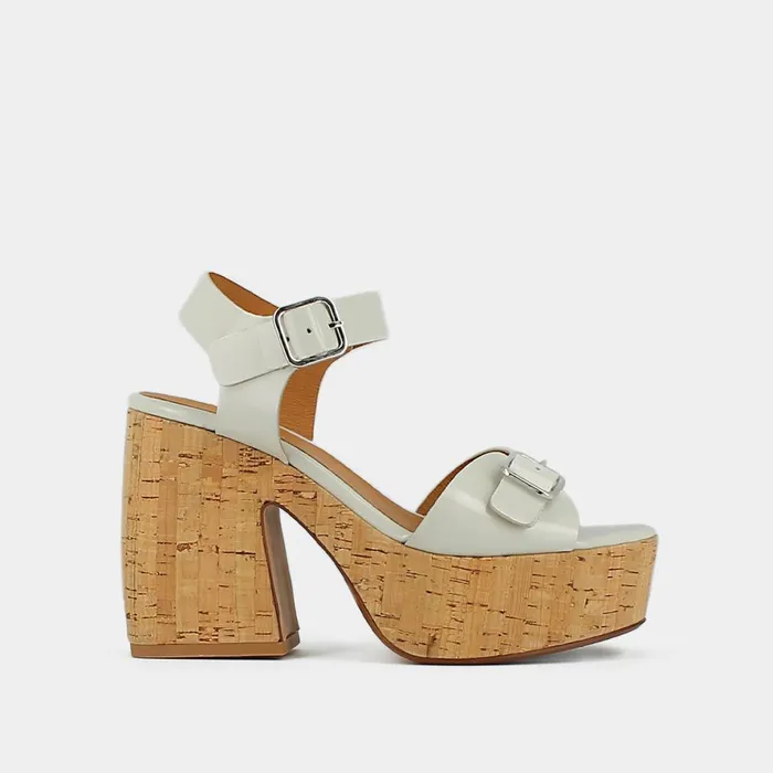 Women Sandals Jonak Buckle And Platform Sandals