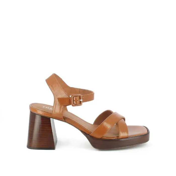 Women Sandals Jonak CrossStrap Sandals With Chunky Heels