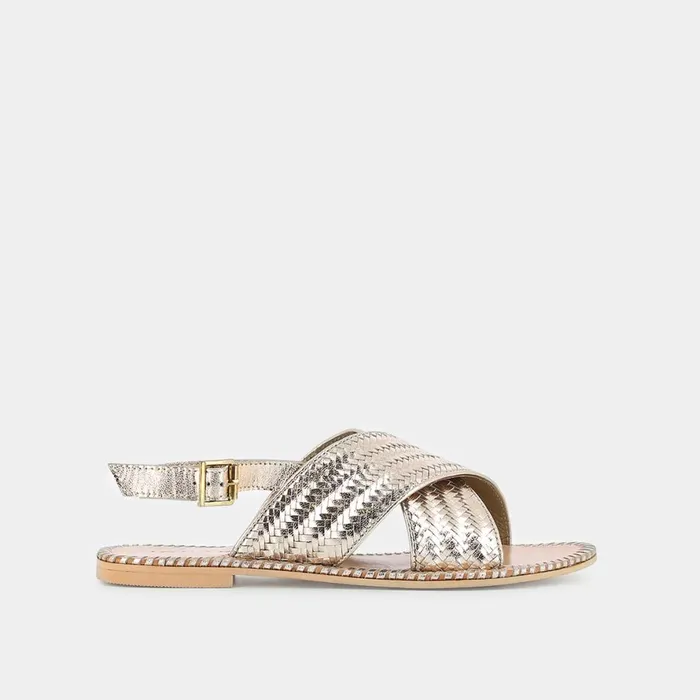 Women Sandals Jonak Flat Sandals With Broad Straps