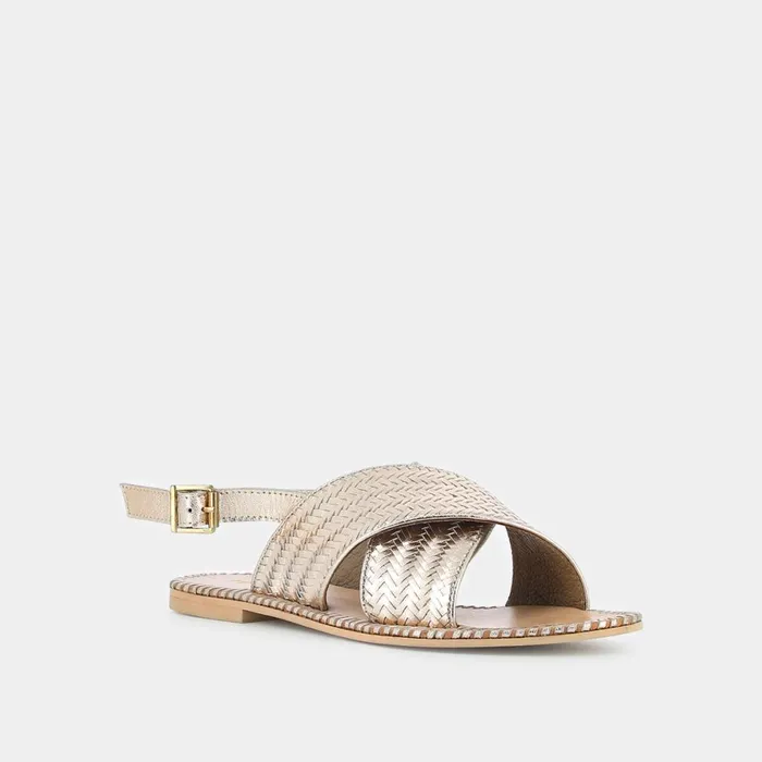 Women Sandals Jonak Flat Sandals With Broad Straps