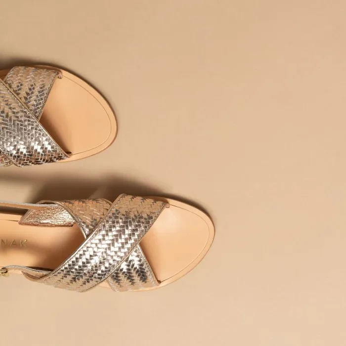 Women Sandals Jonak Flat Sandals With Broad Straps