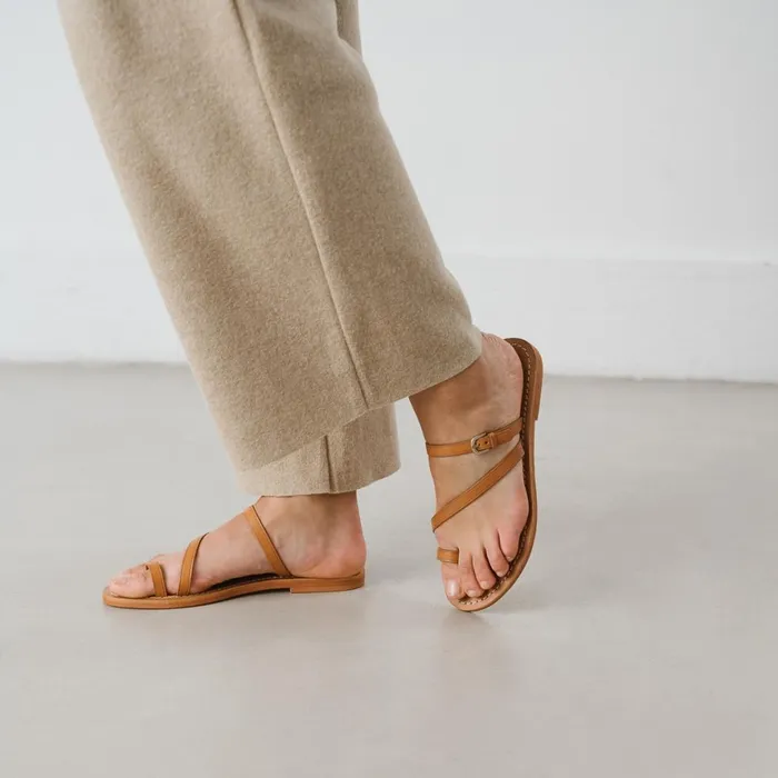 Women Sandals Jonak Flat Sandals With Straps