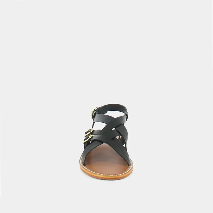 Women Sandals Jonak Flat Sandals With Woven Soles