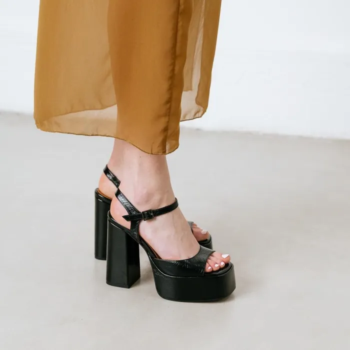 Women Sandals Jonak Heeled Sandals With Open Toes