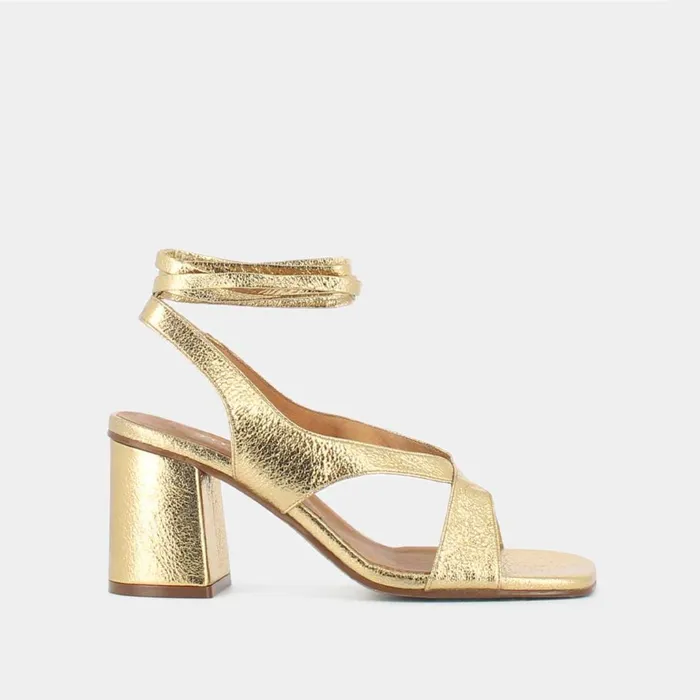 Women Sandals Jonak Heeled Sandals With Tie Straps