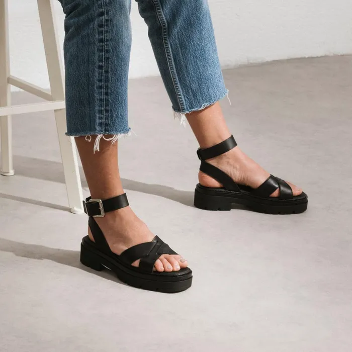 Women Sandals Jonak Platform Sandals With Straps