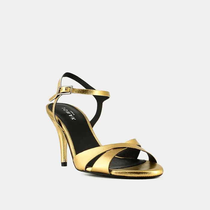 Women Sandals Jonak Sandals With Heels And Round Toes