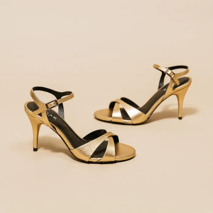 Women Sandals Jonak Sandals With Heels And Round Toes