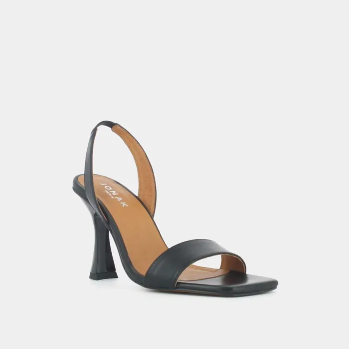 Women Sandals Jonak Sandals With Heels And Square Toe