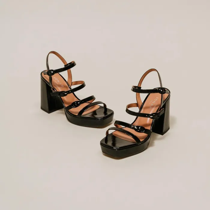Women Sandals Jonak Sandals With Straps And Square Toes