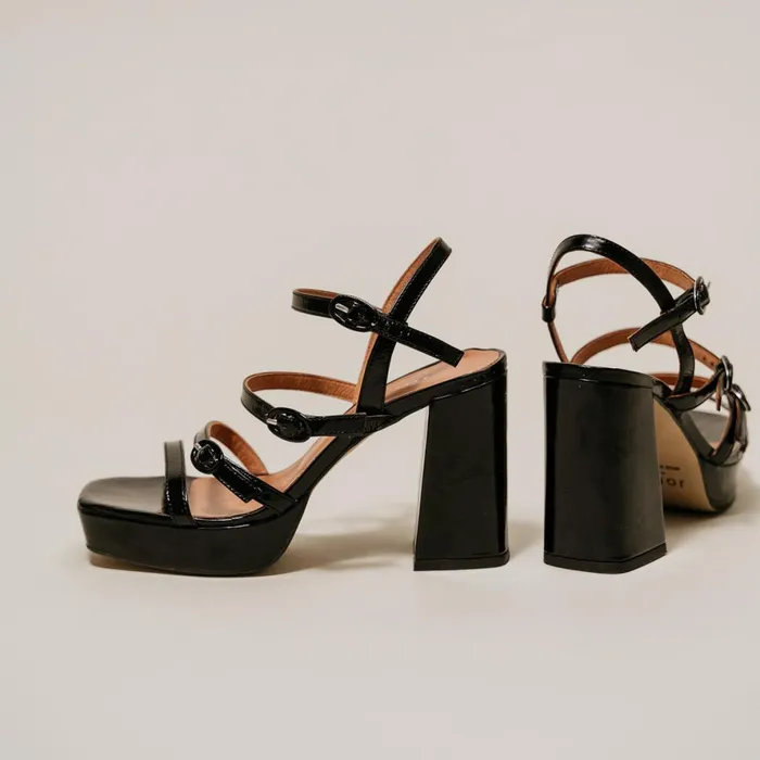 Women Sandals Jonak Sandals With Straps And Square Toes