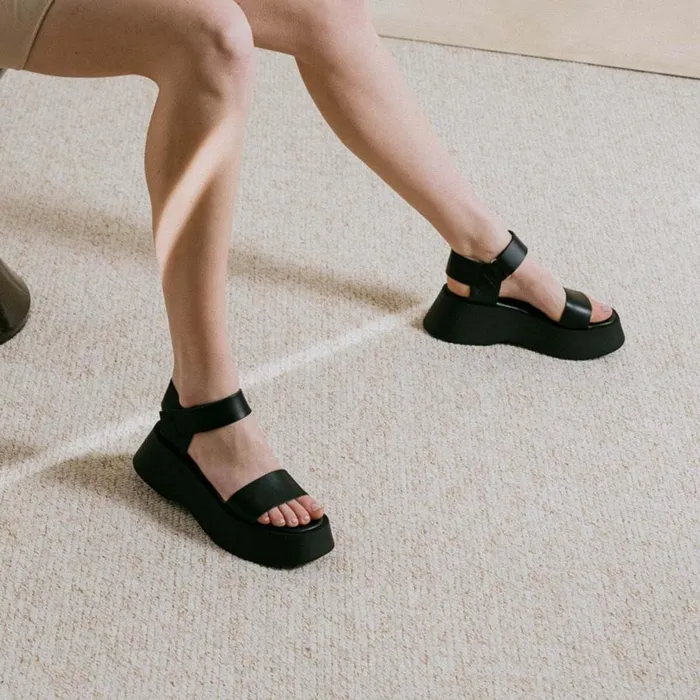 Women Sandals Jonak Sandals With Straps And Thick Sole