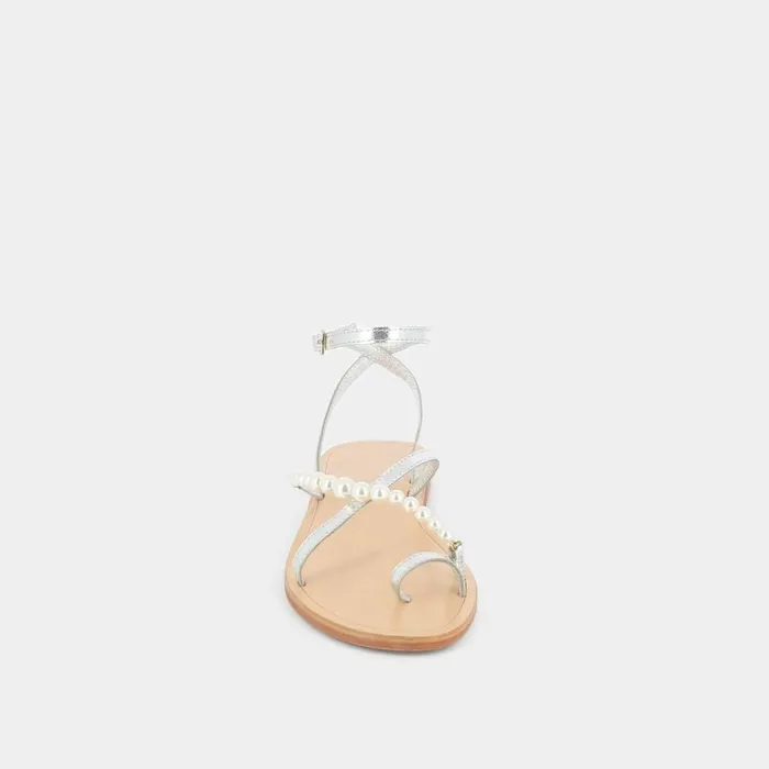 Women Sandals Jonak Strappy And Beaded Sandals
