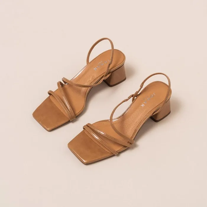 Women Sandals Jonak Strappy Sling Back Sandals