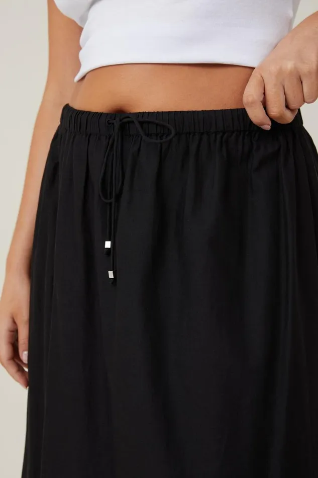 Women Skirts Cotton On Rylee Lace Maxi Skirt Black