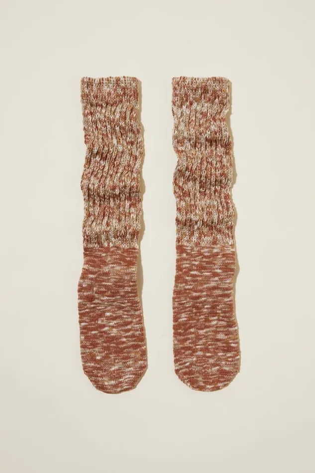 Women Socks Cotton On 90 S Scrunch Sock Tanchoc Marle